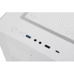 Корпус Bloody BD-CC103 белый без БП mATX 7x120mm 1xUSB2.0 1xUSB3.0 audio bott PSU