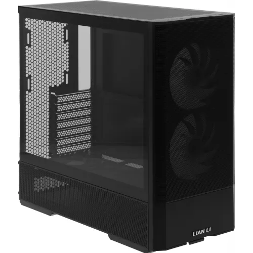 Корпус Lian-Li Lancool 207 черный без БП ATX 4x120mm 2x140mm 2xUSB3.0 audio bott PSU