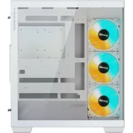 Корпус Gigabyte GB-C500PI ST белый без БП ATX 6x120mm 3x140mm 2xUSB3.0 audio bott PSU