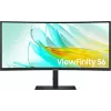 Монитор Samsung 34" ViewFinity S6 S34C650UAIXCI черный VA LED 5ms 21:9 HDMI M/M полуматовая 350cd 178гр/178гр 3440x1440 100Hz FreeSync DP Ultra WQHD USB 8кг