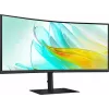 Монитор Samsung 34" ViewFinity S6 S34C650UAIXCI черный VA LED 5ms 21:9 HDMI M/M полуматовая 350cd 178гр/178гр 3440x1440 100Hz FreeSync DP Ultra WQHD USB 8кг