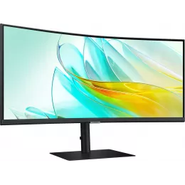 Монитор Samsung 34" ViewFinity S6 S34C650UAIXCI черный VA LED 5ms 21:9 HDMI M/M полуматовая 350cd 178гр/178гр 3440x1440 100Hz FreeSync DP Ultra WQHD USB 8кг