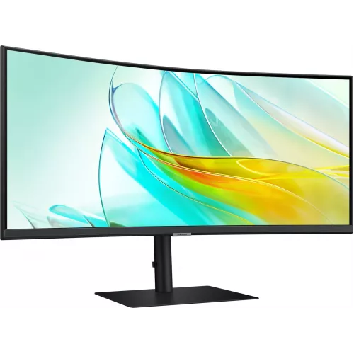 Монитор Samsung 34" ViewFinity S6 S34C650UAIXCI черный VA LED 5ms 21:9 HDMI M/M полуматовая 350cd 178гр/178гр 3440x1440 100Hz FreeSync DP Ultra WQHD USB 8кг