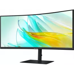 Монитор Samsung 34" ViewFinity S6 S34C650UAIXCI черный VA LED 5ms 21:9 HDMI M/M полуматовая 350cd 178гр/178гр 3440x1440 100Hz FreeSync DP Ultra WQHD USB 8кг