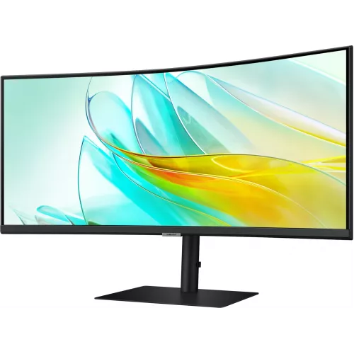 Монитор Samsung 34" ViewFinity S6 S34C650UAIXCI черный VA LED 5ms 21:9 HDMI M/M полуматовая 350cd 178гр/178гр 3440x1440 100Hz FreeSync DP Ultra WQHD USB 8кг