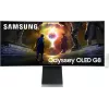 Монитор Samsung 34" Odyssey OLED G8 S34DG852SIXCI серебристый OLED LED 21:9 M/M полуматовая HAS 1000000:1 250cd 178гр/178гр 3440x1440 175Hz G-Sync FreeSync Premium Pro DP Ultra WQHD USB 7.5кг