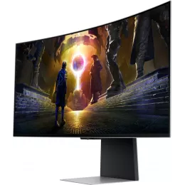 Монитор Samsung 34" Odyssey OLED G8 S34DG852SIXCI серебристый OLED LED 21:9 M/M полуматовая HAS 1000000:1 250cd 178гр/178гр 3440x1440 175Hz G-Sync FreeSync Premium Pro DP Ultra WQHD USB 7.5кг