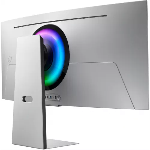 Монитор Samsung 34" Odyssey OLED G8 S34DG852SIXCI серебристый OLED LED 21:9 M/M полуматовая HAS 1000000:1 250cd 178гр/178гр 3440x1440 175Hz G-Sync FreeSync Premium Pro DP Ultra WQHD USB 7.5кг