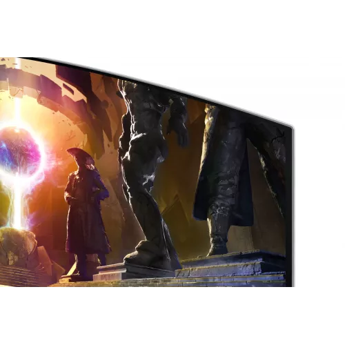 Монитор Samsung 34" Odyssey OLED G8 S34DG852SIXCI серебристый OLED LED 21:9 M/M полуматовая HAS 1000000:1 250cd 178гр/178гр 3440x1440 175Hz G-Sync FreeSync Premium Pro DP Ultra WQHD USB 7.5кг