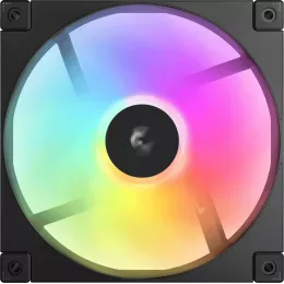 Вентилятор для корпуса Deepcool FD14 ARGB 140х140x25 черный 4-pin 25.6дБ (R-FD14-BKAPN1-G) Ret