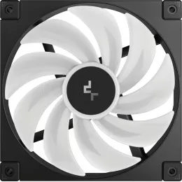 Вентилятор для корпуса Deepcool FD14 ARGB 140х140x25 черный 4-pin 25.6дБ (R-FD14-BKAPN1-G) Ret