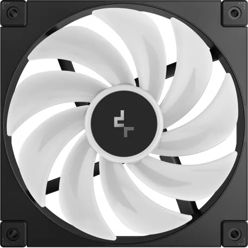 Вентилятор для корпуса Deepcool FD14 ARGB 140х140x25 черный 4-pin 25.6дБ (R-FD14-BKAPN1-G) Ret