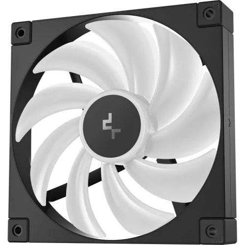 Вентилятор для корпуса Deepcool FD14 ARGB 140х140x25 черный 4-pin 25.6дБ (R-FD14-BKAPN1-G) Ret
