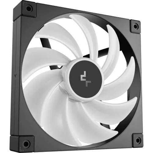 Вентилятор для корпуса Deepcool FD14 ARGB 140х140x25 черный 4-pin 25.6дБ (R-FD14-BKAPN1-G) Ret