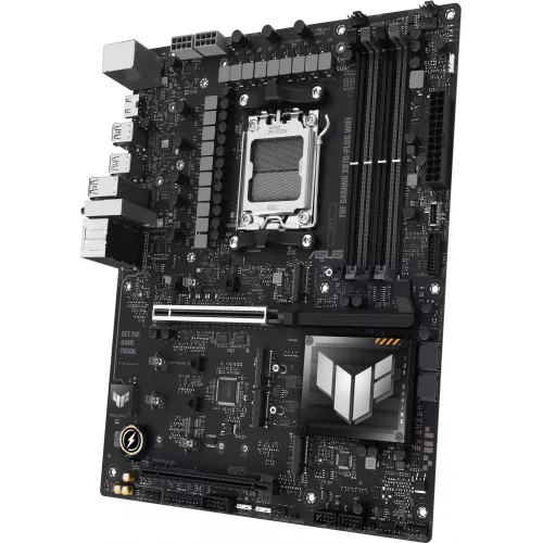 Материнская плата Asus TUF GAMING X870-PLUS WIFI Socket AM5 AMD X870 4xDDR5 ATX AC`97 8ch(7.1) 2.5Gg RAID+HDMI