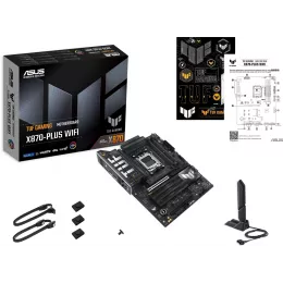 Материнская плата Asus TUF GAMING X870-PLUS WIFI Socket AM5 AMD X870 4xDDR5 ATX AC`97 8ch(7.1) 2.5Gg RAID+HDMI