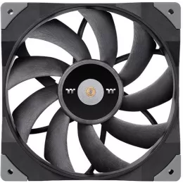 Вентилятор для корпуса Thermaltake Toughfan 14 140х140x25 черный 4-pin 33.2дБ (упак.:2шт) (CL-F085-PL14BL-A) Ret