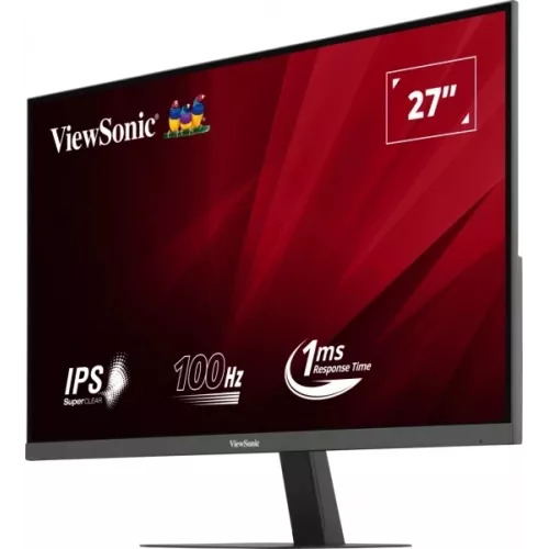 Монитор ViewSonic 27" VA2708-2K-HD черный IPS LED 16:9 HDMI матовая 250cd 178гр/178гр 2560x1440 100Hz DP Quad HD 2K (1440p) 4.1кг