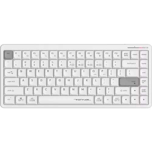 Клавиатура A4Tech Fstyler FBX53C белый USB беспроводная BT/Radio slim Multimedia (FBX53C)