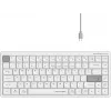 Клавиатура A4Tech Fstyler FBX53C белый USB беспроводная BT/Radio slim Multimedia (FBX53C)