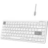 Клавиатура A4Tech Fstyler FBX53C белый USB беспроводная BT/Radio slim Multimedia (FBX53C)