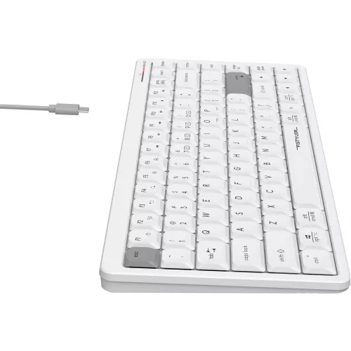 Клавиатура A4Tech Fstyler FBX53C белый USB беспроводная BT/Radio slim Multimedia (FBX53C)
