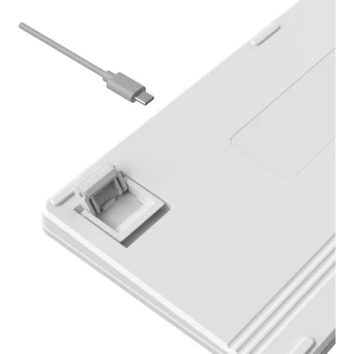 Клавиатура A4Tech Fstyler FBX53C белый USB беспроводная BT/Radio slim Multimedia (FBX53C)