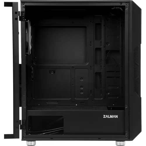 Корпус Zalman i3 NEO черный без БП ATX 4x120mm 5x140mm 2xUSB2.0 1xUSB3.0 audio bott PSU