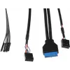 Корпус Zalman i3 NEO черный без БП ATX 4x120mm 5x140mm 2xUSB2.0 1xUSB3.0 audio bott PSU