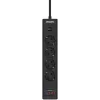 Сетевой фильтр Philips CHP4346BA/51 2м (4 розетки) черный (коробка)