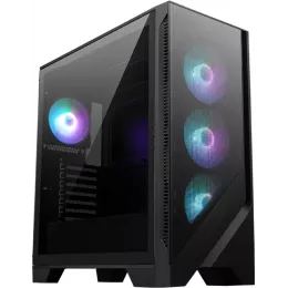 Корпус MSI MAG Forge 321R Airflow черный без БП ATX 2xUSB3.0 audio bott PSU