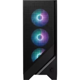 Корпус MSI MAG Forge 321R Airflow черный без БП ATX 2xUSB3.0 audio bott PSU
