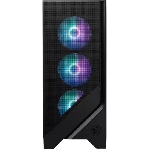 Корпус MSI MAG Forge 321R Airflow черный без БП ATX 2xUSB3.0 audio bott PSU
