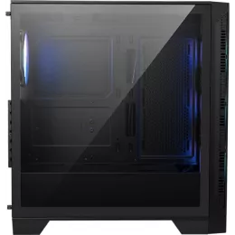 Корпус MSI MAG Forge 321R Airflow черный без БП ATX 2xUSB3.0 audio bott PSU