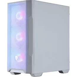 Корпус MSI MAG Forge M100R белый без БП mATX 2x120mm 2xUSB2.0 1xUSB3.0 audio bott PSU