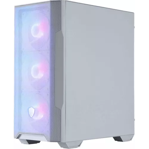 Корпус MSI MAG Forge M100R белый без БП mATX 2x120mm 2xUSB2.0 1xUSB3.0 audio bott PSU