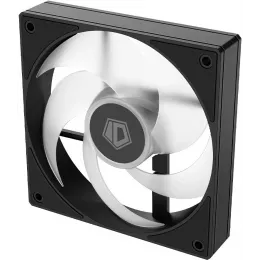 Вентилятор для корпуса ID-Cooling AS-120-К ARGB 120х120x25 черный 4-pin 27.2дБ (AS-120-ARGB-K) Ret