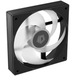 Вентилятор для корпуса ID-Cooling AS-120-К ARGB 120х120x25 черный 4-pin 27.2дБ (AS-120-ARGB-K) Ret