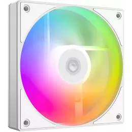 Вентилятор для корпуса ID-Cooling AS-120-W ARGB 120х120x25 белый 4-pin 27.2дБ (AS-120-ARGB-W) Ret