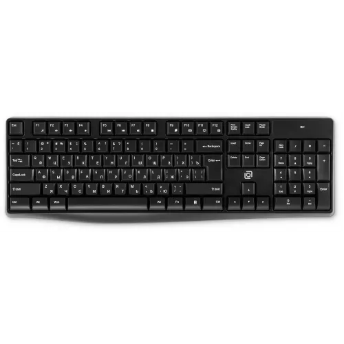 Клавиатура + мышь Оклик S260W клав:черный мышь:черный USB беспроводная Multimedia (2066170)