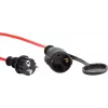 Сетевой удлинитель Buro BU-PS1.10/R-16 10м (1 розетка) красный (коробка)