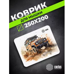 Коврик для мыши Cactus Jeep 250x200x3мм (CS-MP-D11S)