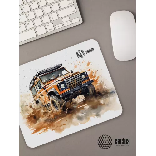 Коврик для мыши Cactus Jeep 250x200x3мм (CS-MP-D11S)