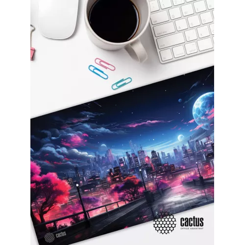 Коврик для мыши Cactus Fantasy space 900x400x3мм (CS-MP-PRO14XXL)