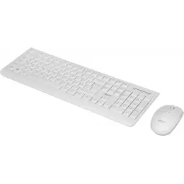 Клавиатура + мышь Acer OCC401 клав:белый мышь:белый USB беспроводная Multimedia (ZL.ACCCC.017)