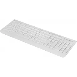 Клавиатура + мышь Acer OCC401 клав:белый мышь:белый USB беспроводная Multimedia (ZL.ACCCC.017)