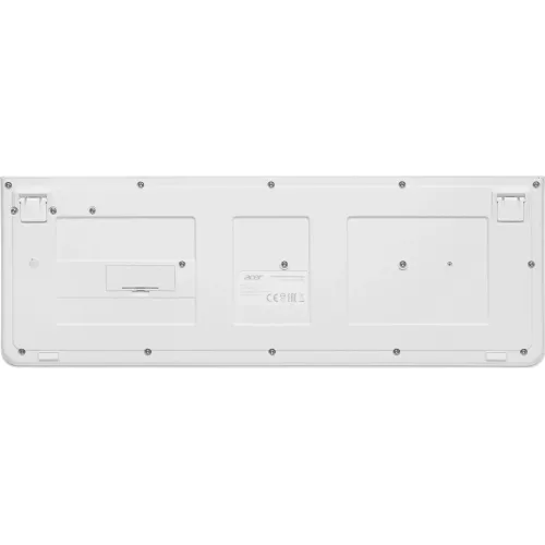 Клавиатура + мышь Acer OCC401 клав:белый мышь:белый USB беспроводная Multimedia (ZL.ACCCC.017)