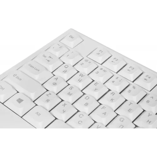 Клавиатура + мышь Acer OCC401 клав:белый мышь:белый USB беспроводная Multimedia (ZL.ACCCC.017)