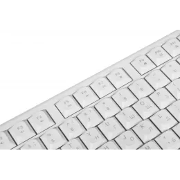 Клавиатура + мышь Acer OCC401 клав:белый мышь:белый USB беспроводная Multimedia (ZL.ACCCC.017)