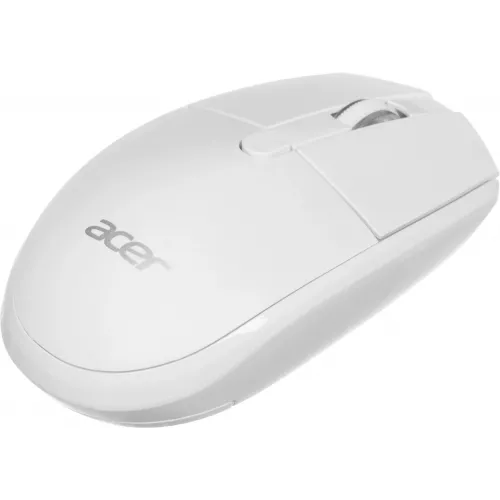 Клавиатура + мышь Acer OCC401 клав:белый мышь:белый USB беспроводная Multimedia (ZL.ACCCC.017)